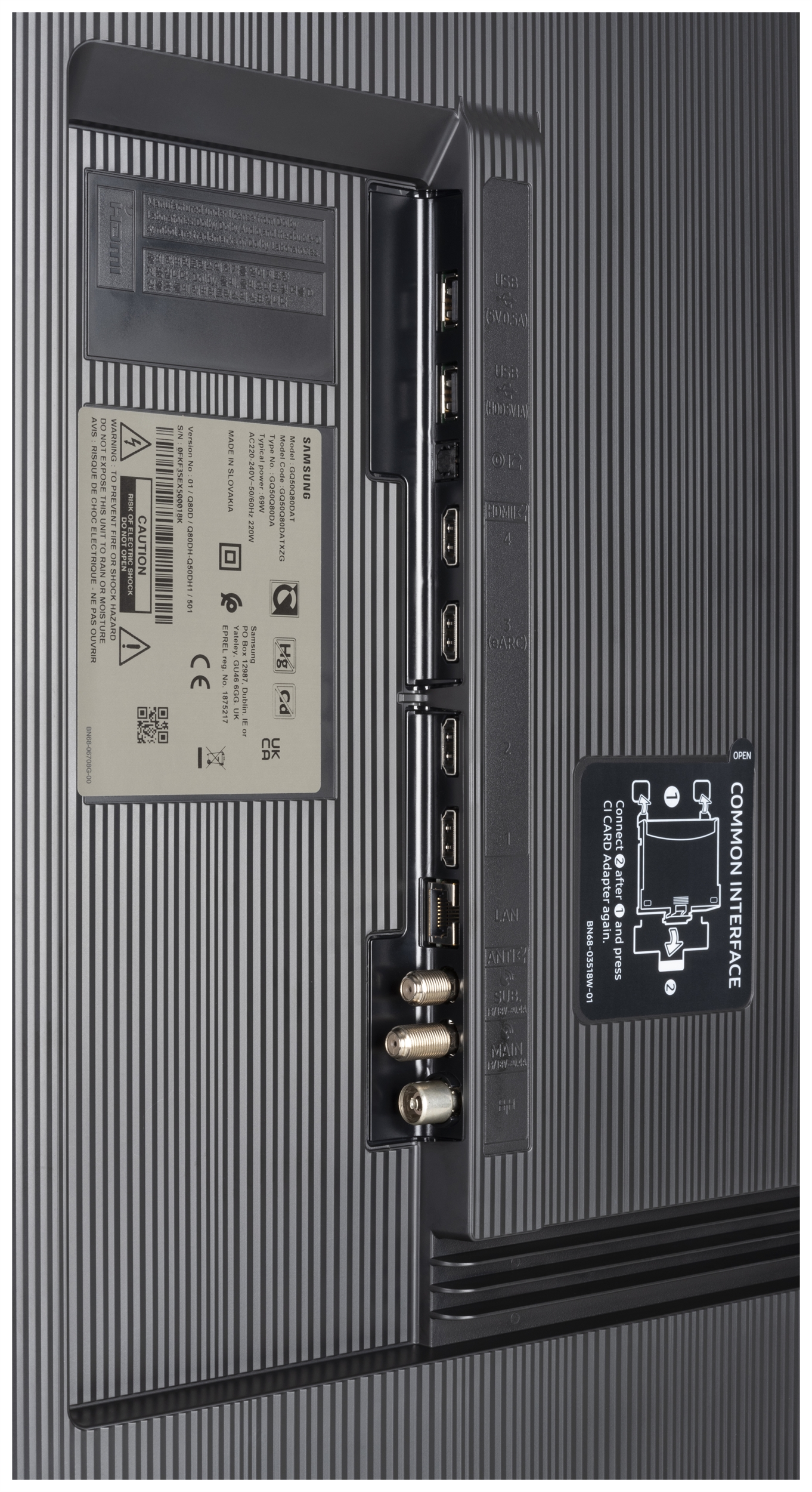 SAMSUNG QE50Q80DATXZT