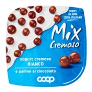 COOP MIX CREMOSO - YOGURT CREMOSO BIANCO PALLINE DI CIOCCOLATO