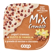 COOP MIX CREMOSO AL GUSTO VANIGLIA E GRANELLA DI NOCCIOLE E CIOCCOLATO