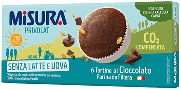MISURA PRIVOLAT TORTINE AL CIOCCOLATO