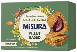 MISURA FETTE BISCOTTATE SEGALE E AVENA