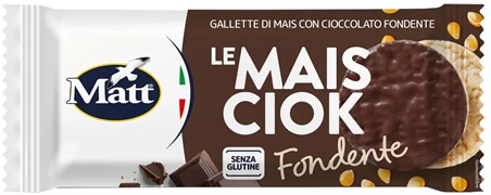 MATT Gallette di mais con cioccolato fondente