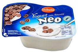 MILBONA (LIDL) YOGURT CON BISCOTTI NEO