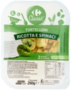 CARREFOUR CLASSIC TORTELLONI RICOTTA E SPINACI