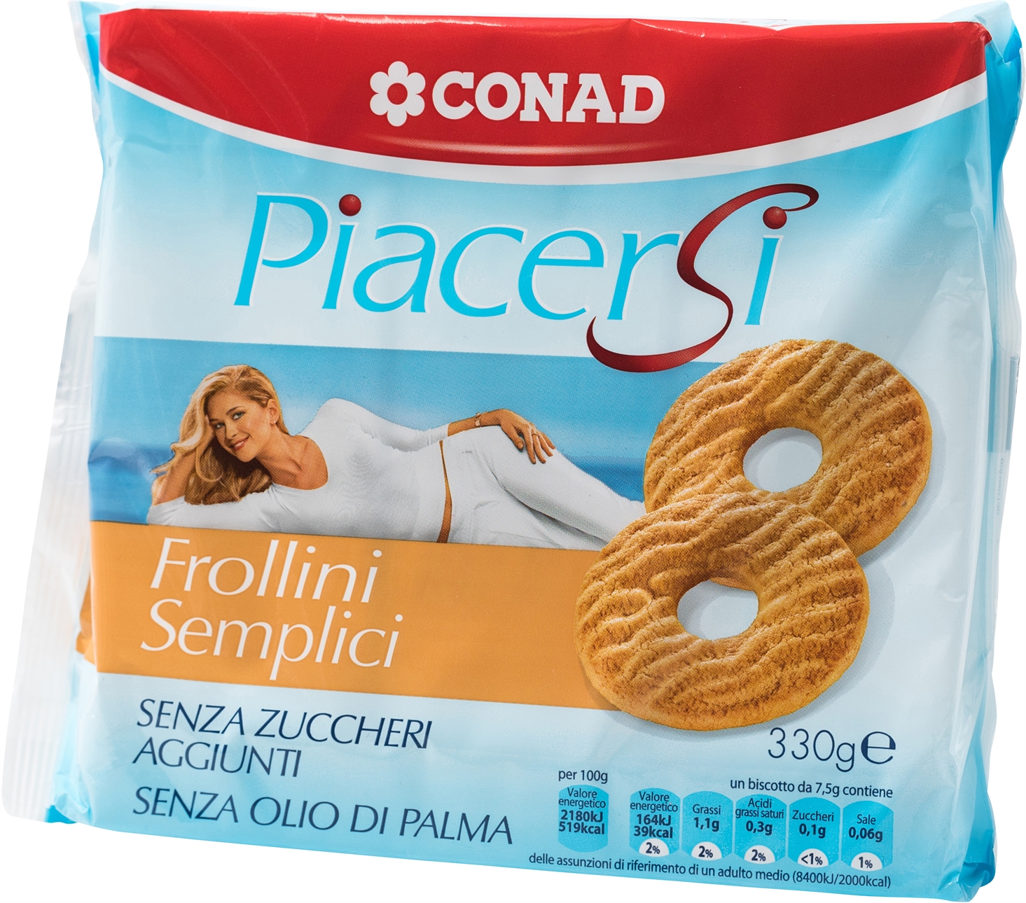 Test e Recensione CONAD PIACERSI FROLLINI SEMPLICI Altroconsumo