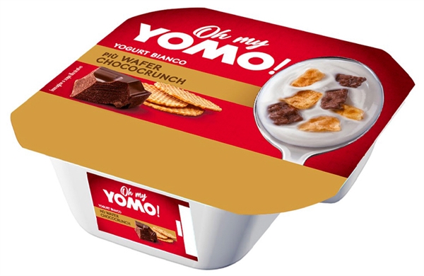 Test e Recensione YOMO YOGURT BIANCO PIÙ WAFER CHOCOCRUNCH | Altroconsumo